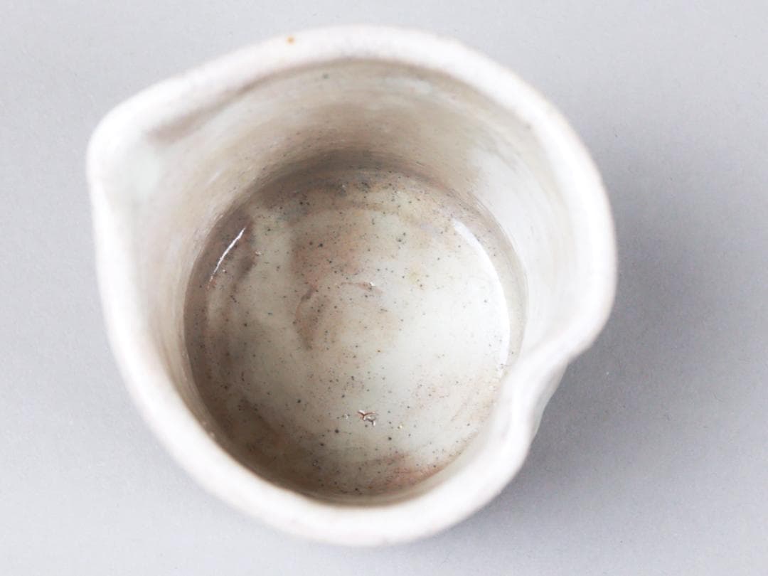 辻協 桃形筒向付 8.7cm×7.5cm 栞 共箱 未使用