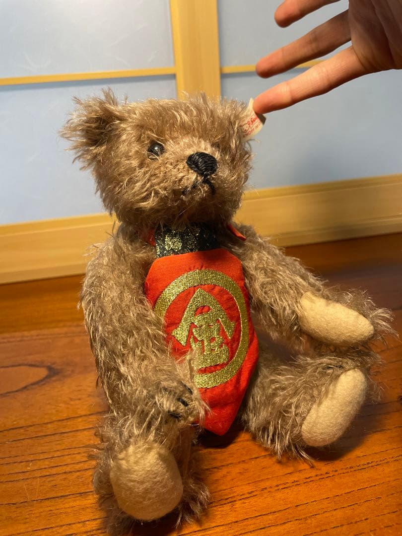 シュタイフ 金太郎 ベア&クマ セット 昔話シリーズ1500体　白タグ