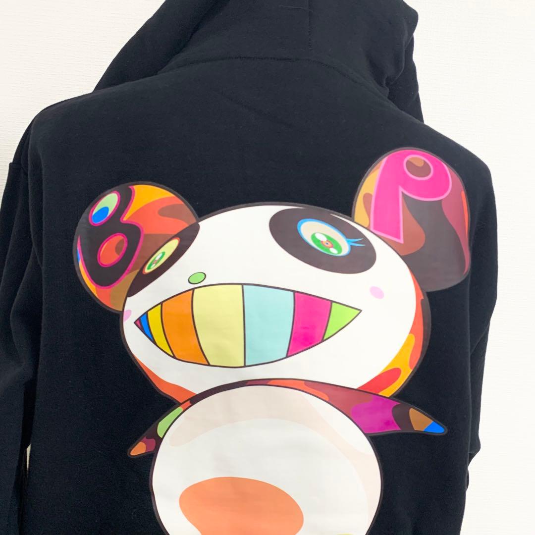 【限定】 BLACKPINK × カイカイキキ コラボ パーカー M 村上隆 黒