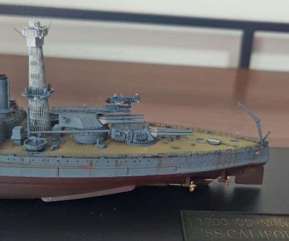 トランペッター 1/700 アメリカ海軍 BB-44 カリフォルニア 1941
