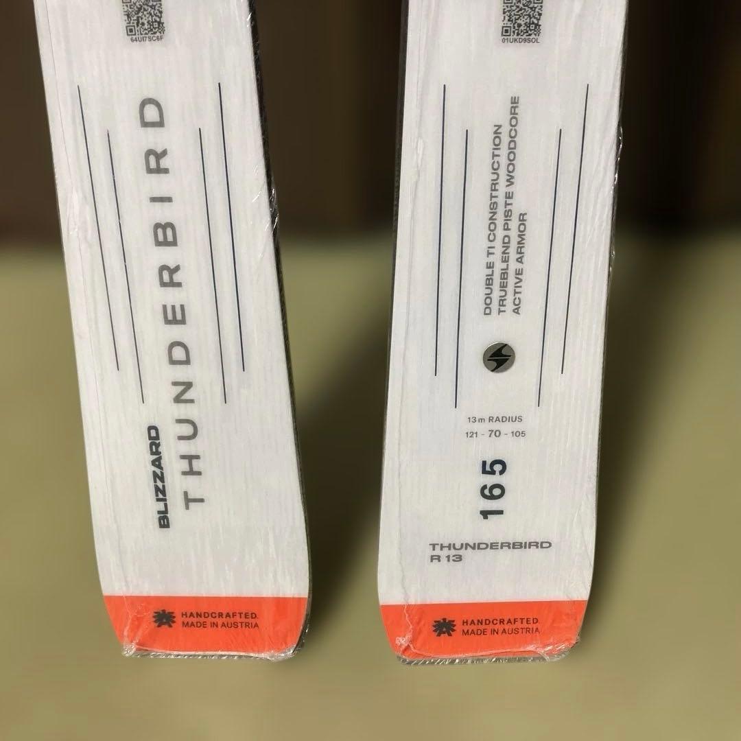 24/25 新品 ブリザード THUNDERBIRD 165cm ビン付き
