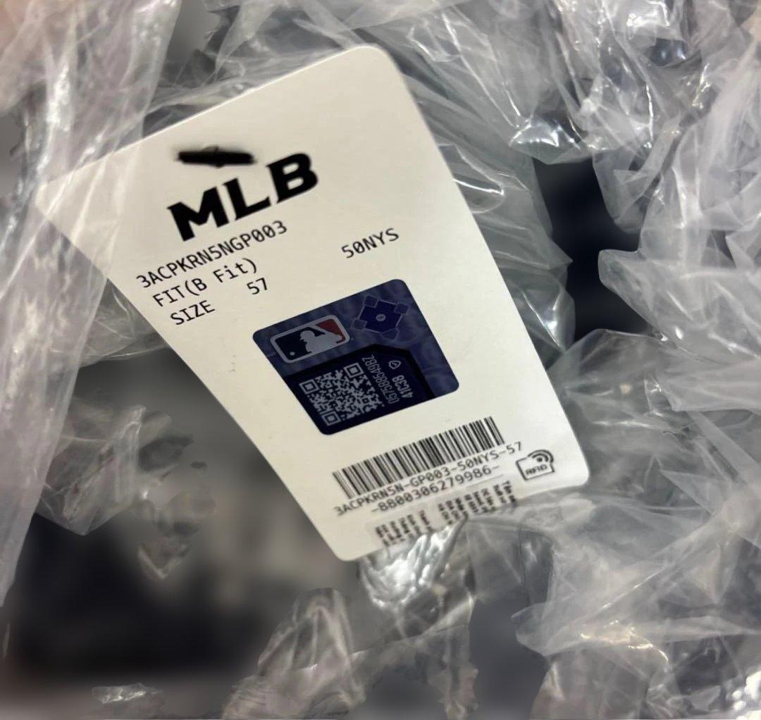 aespa カリナ MLB キャップ 帽子ネイビー KARINA トレカセット