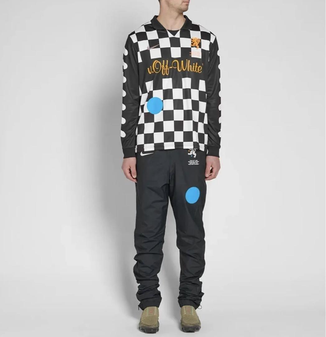 NIKE OFF-WHITE サッカーTシャツ・カットソー