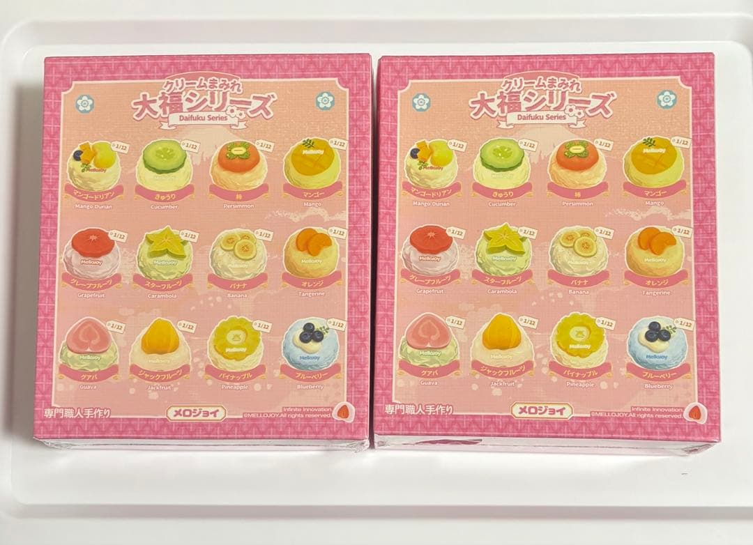 【シュリンク付き未開封】mellojoy メロジョイ 大福　2箱