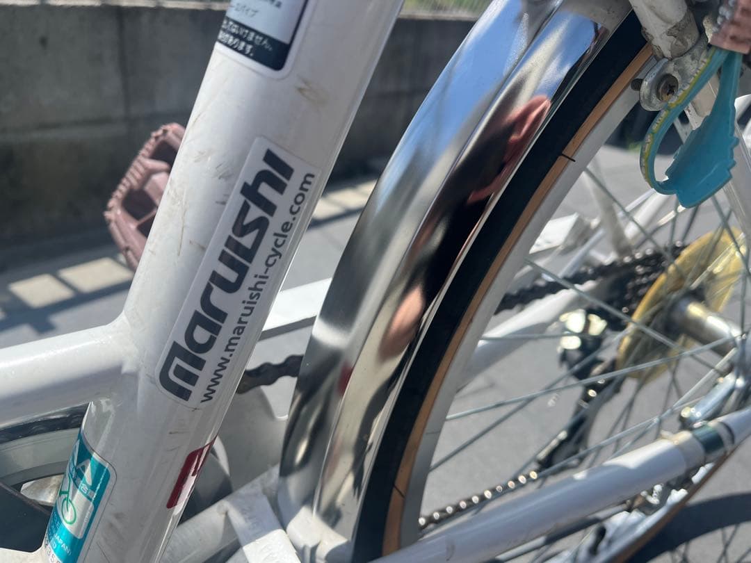 値下げ【岡山県岡山市引取り】24インチ maruishi 子ども用 中古自転車