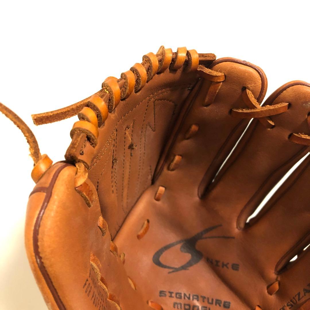 美品【希少★松阪大輔モデル】ナイキ 軟式 投手 グローブ ピッチャー グラブ