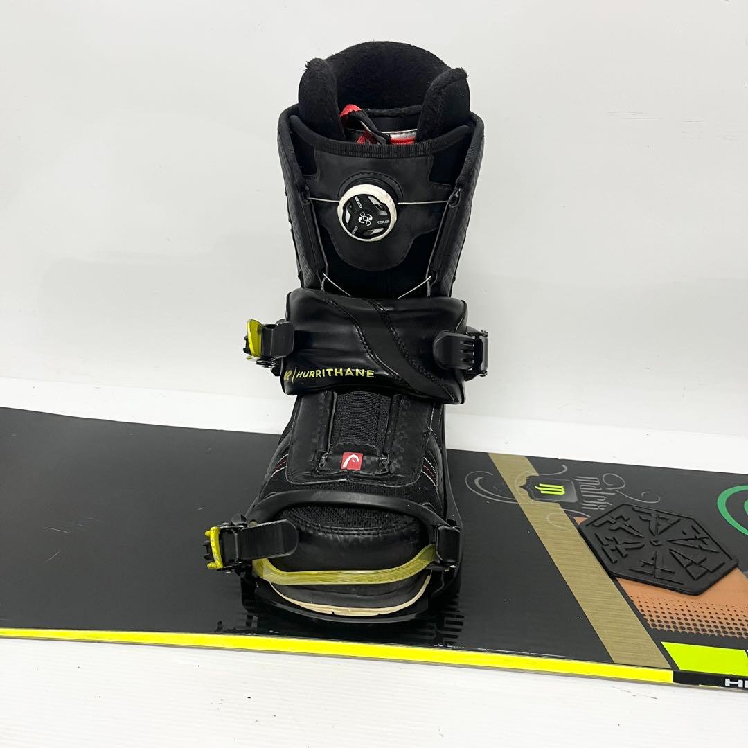 head K2 スノボセット　スノーボード 160cm ブーツ 28cm ヘッド