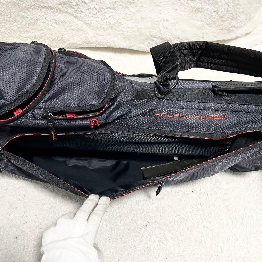 ラルフローレン RXL キャディバッグ 7型 4分割 大容量 2way 刺繍
