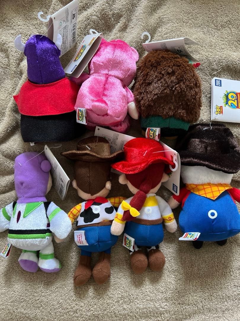 【美品】トイストーリー 20th ビーンズコレクション ぬいぐるみセット