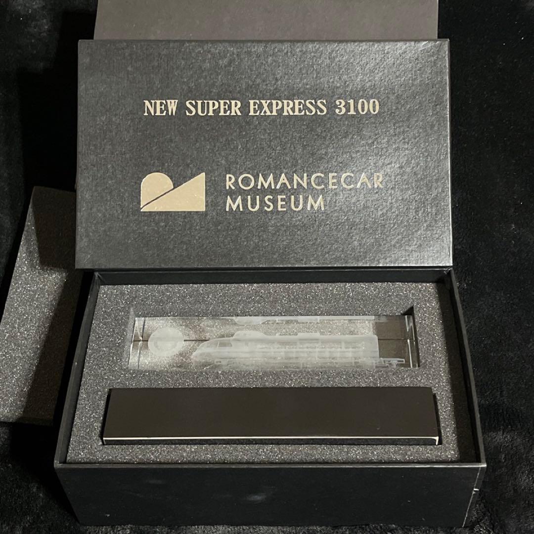 ★専用【小田急】ロマンスカー3100形NSE★3Dクリスタルオーナメント