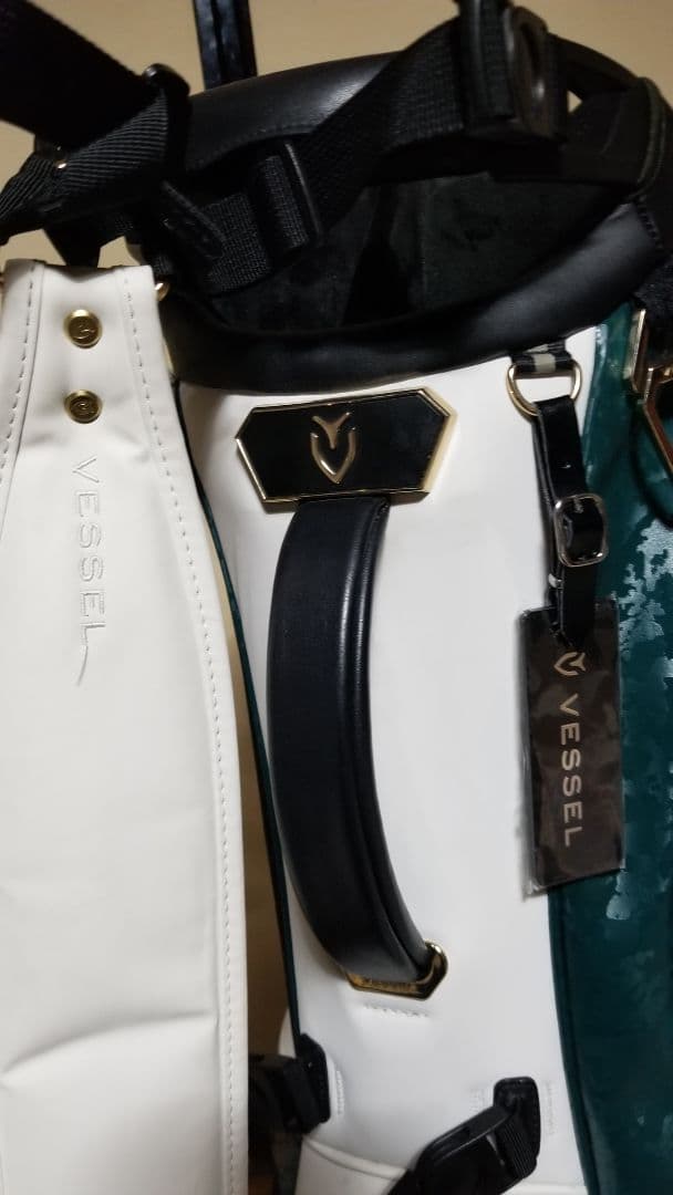 VESSEL　プレイヤー4.0 プロ　camo マスターズカラー　キャディバッグ