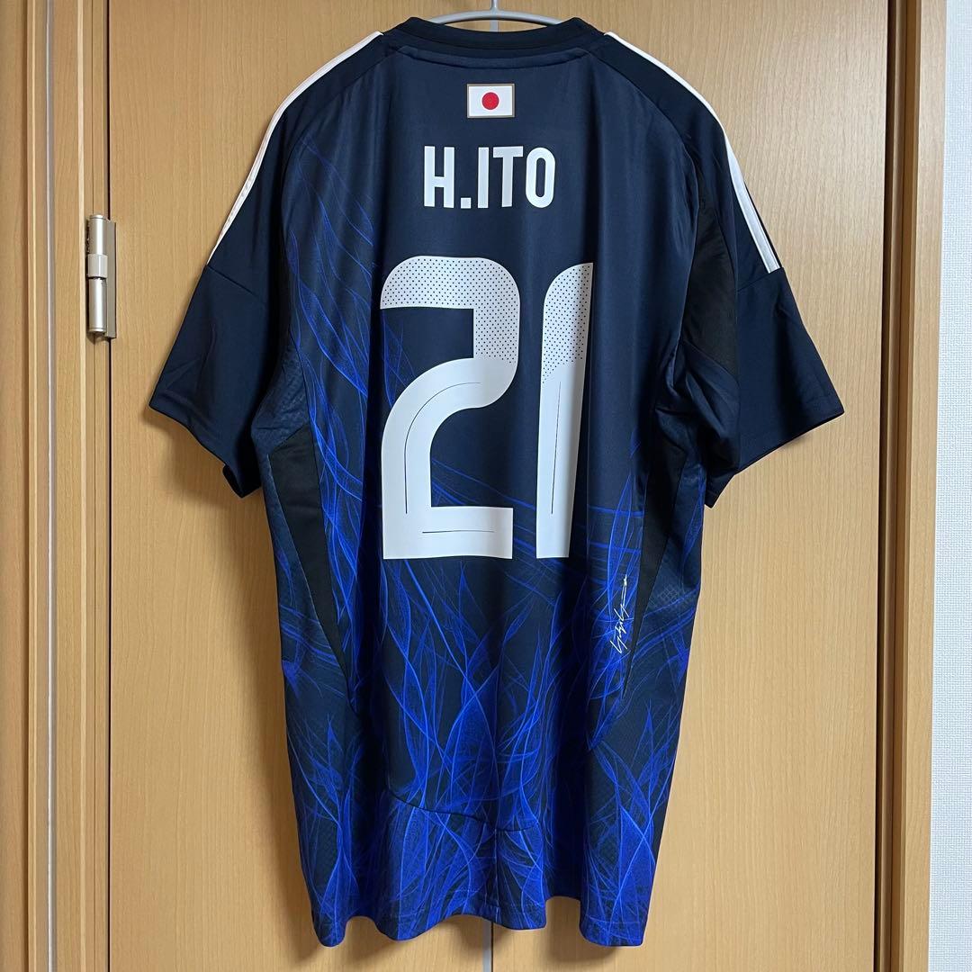 Y-3 サッカー日本代表 ホーム レプリカユニフォーム 伊藤洋輝 サイズ2XL