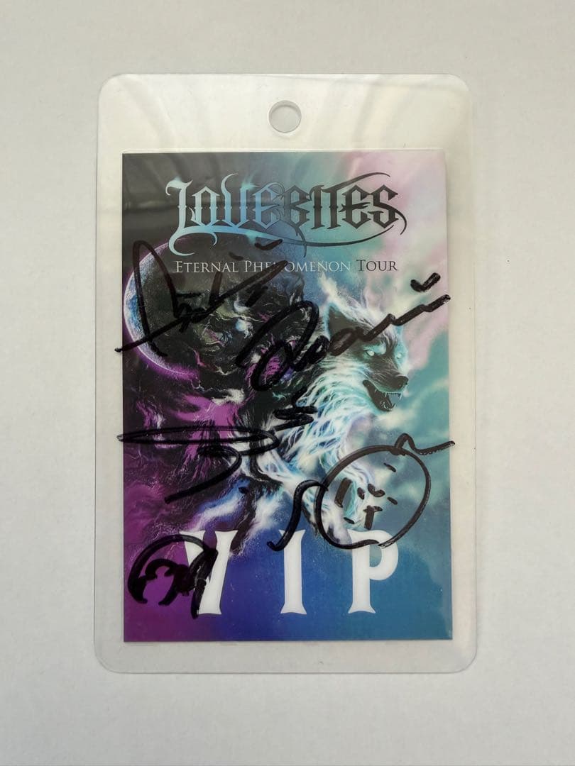 LOVEBITES ポスター ＆MIYAKOポスター & VIPカード