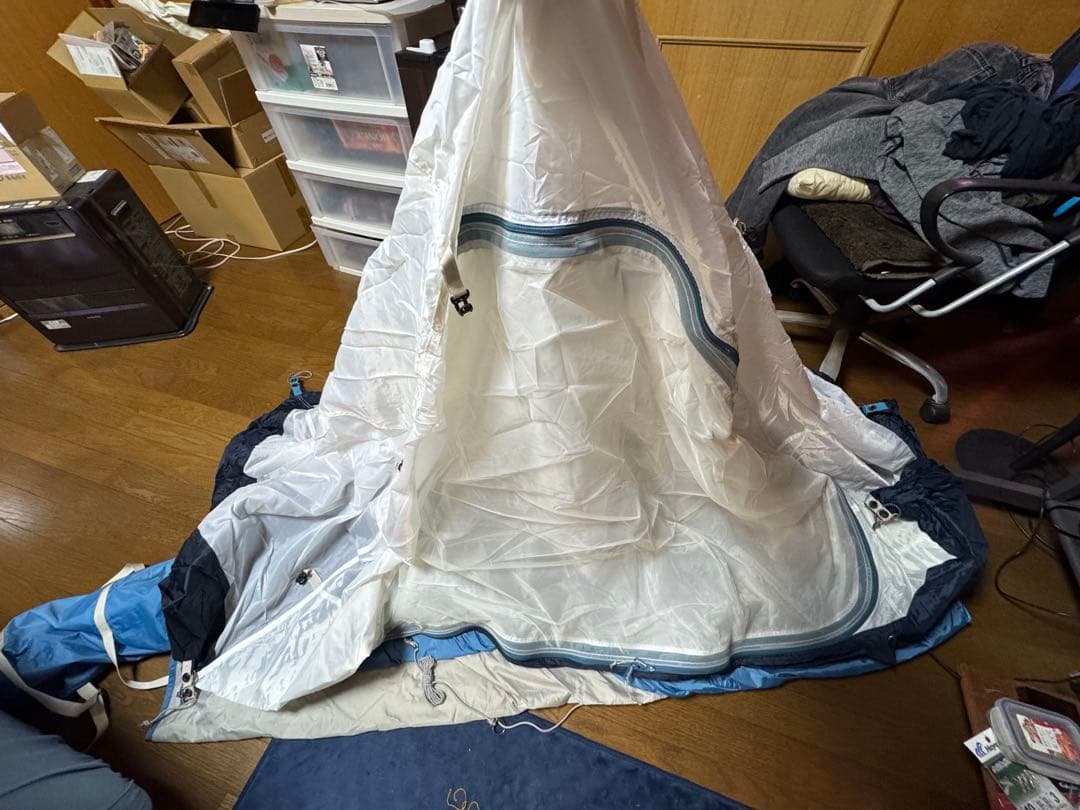 『2月発送不可』　　mont-bell クロノスキャビン2 専用グランドシート