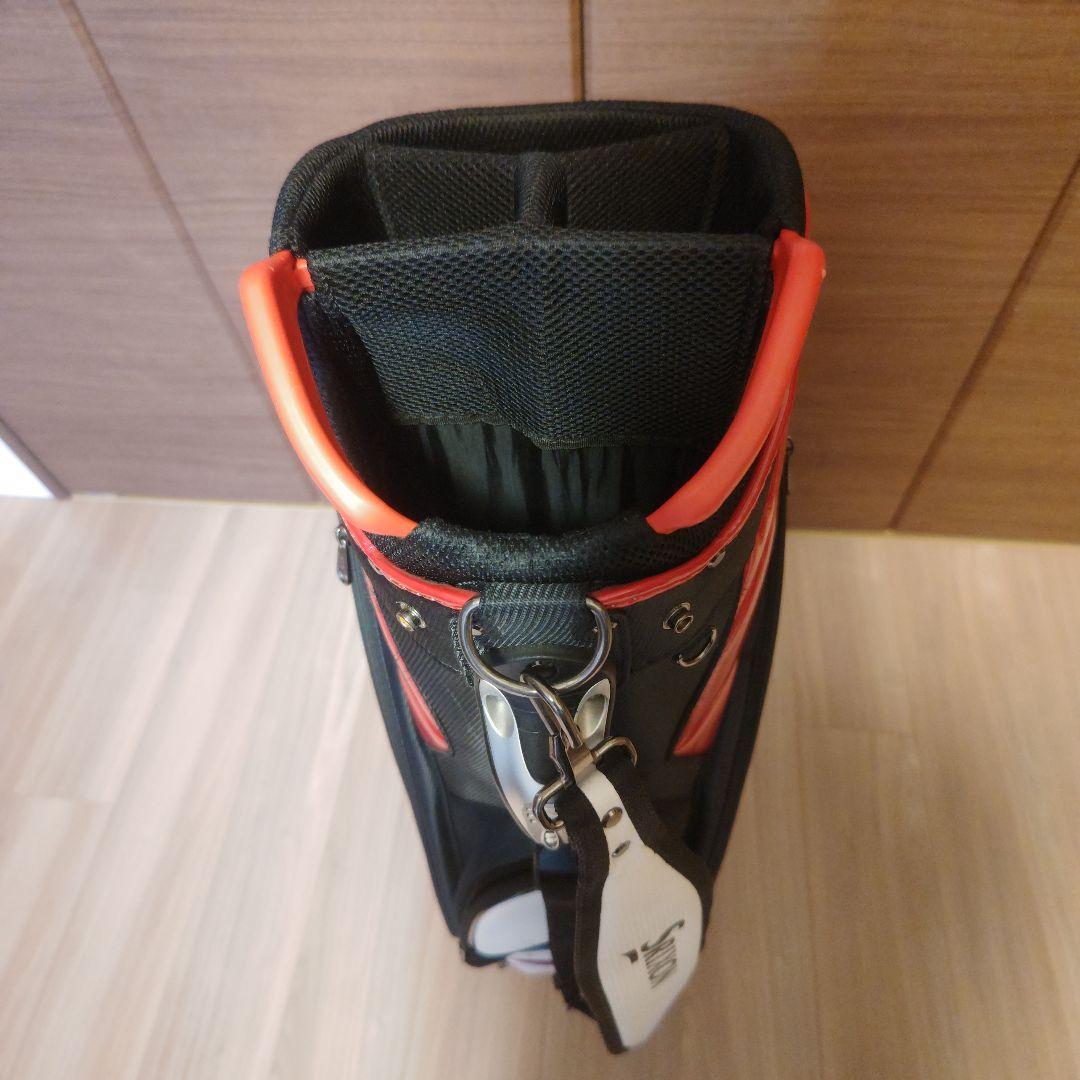 Srixon キャディバッグ ホワイト/レッド/ブラック