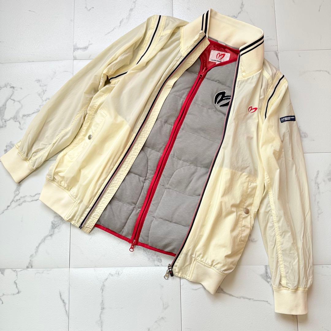 Jack Bunny!! ジャックバニー インナーベスト付 ナイロン ジャンパー