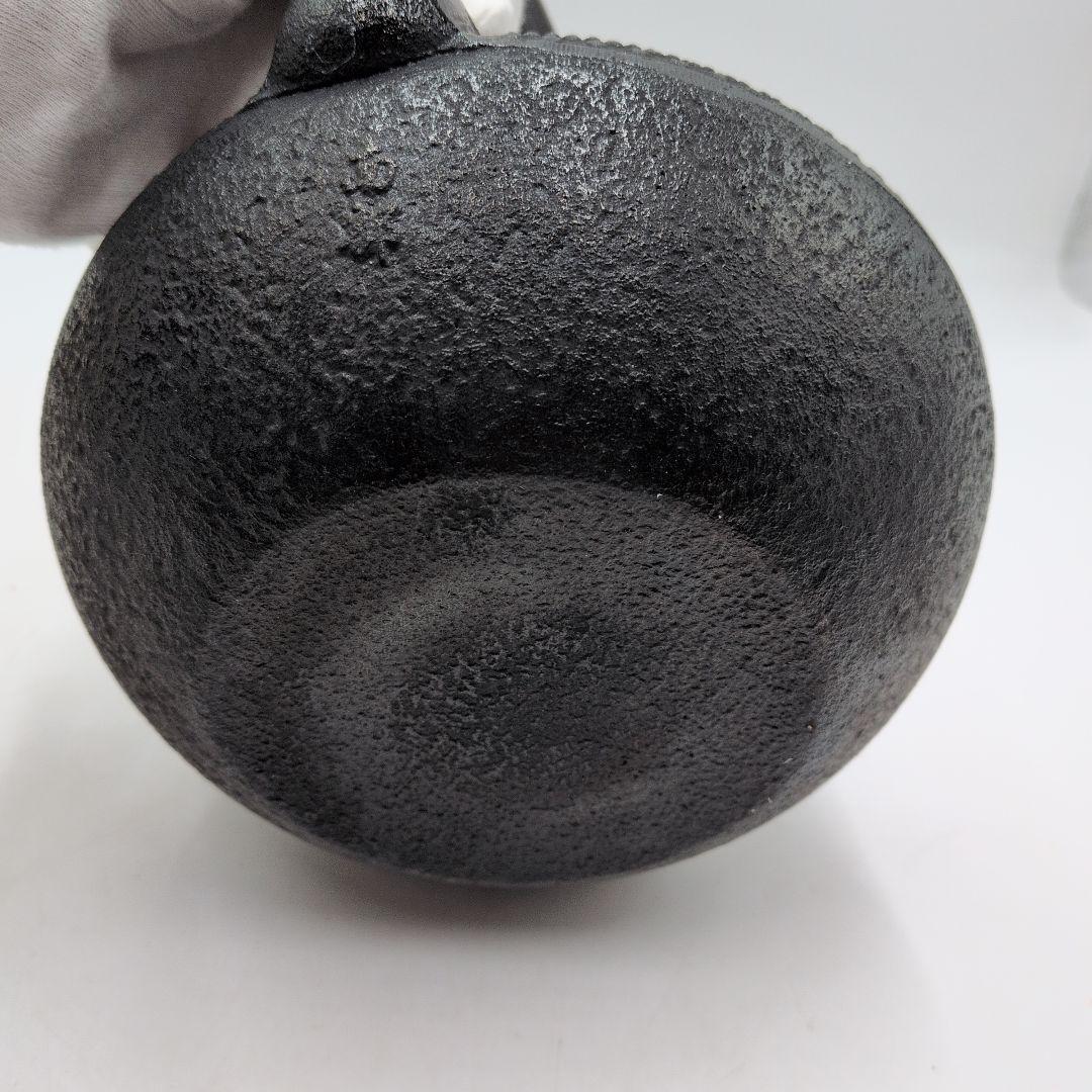 bM159T 南部鉄器 南部鉄瓶 鍋元 算玉アラレ 1.5L 鉄瓶