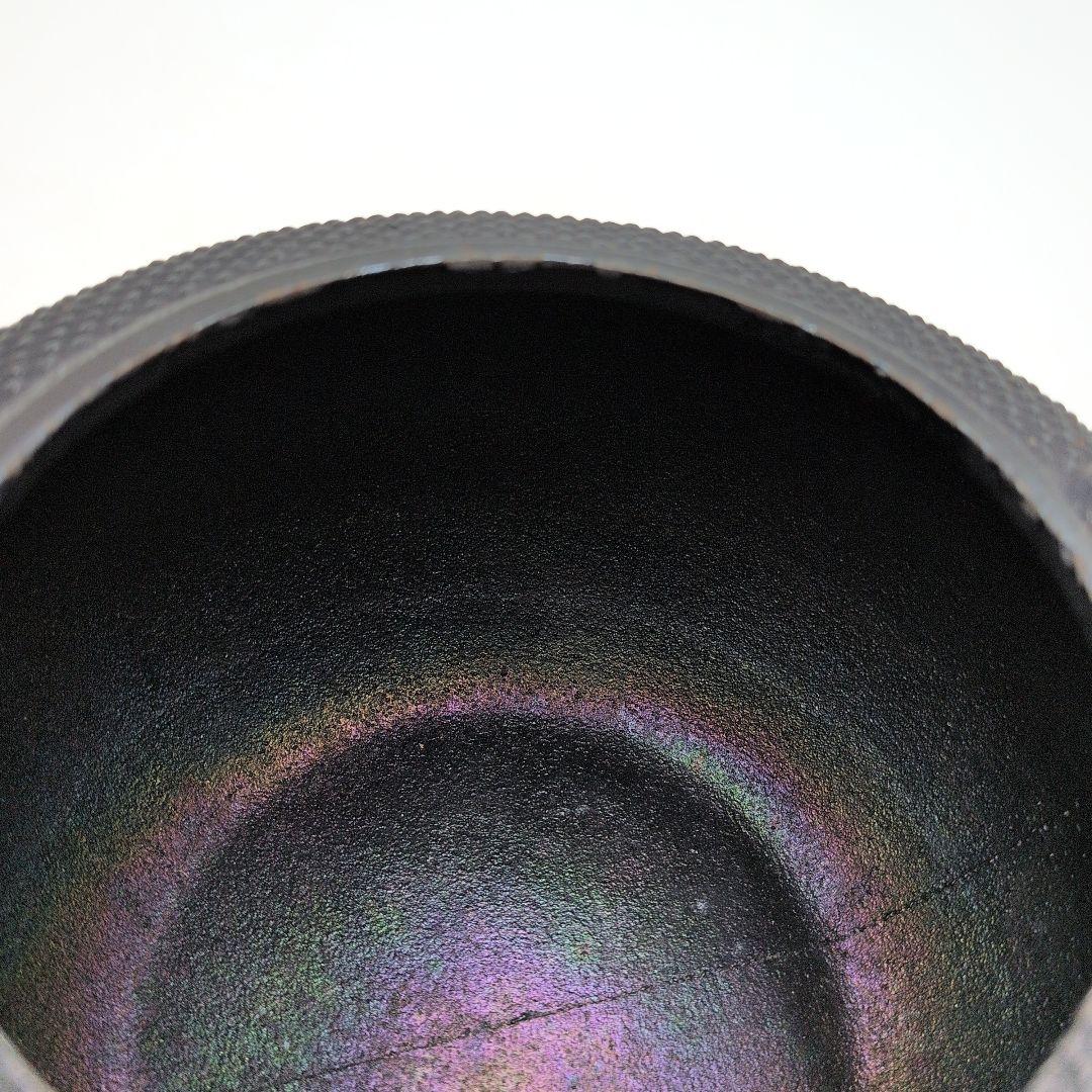 bM159T 南部鉄器 南部鉄瓶 鍋元 算玉アラレ 1.5L 鉄瓶