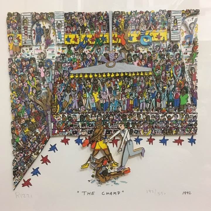 RIZZI \"THE CHAMP \" 1992 3D ジェームズ　リジー