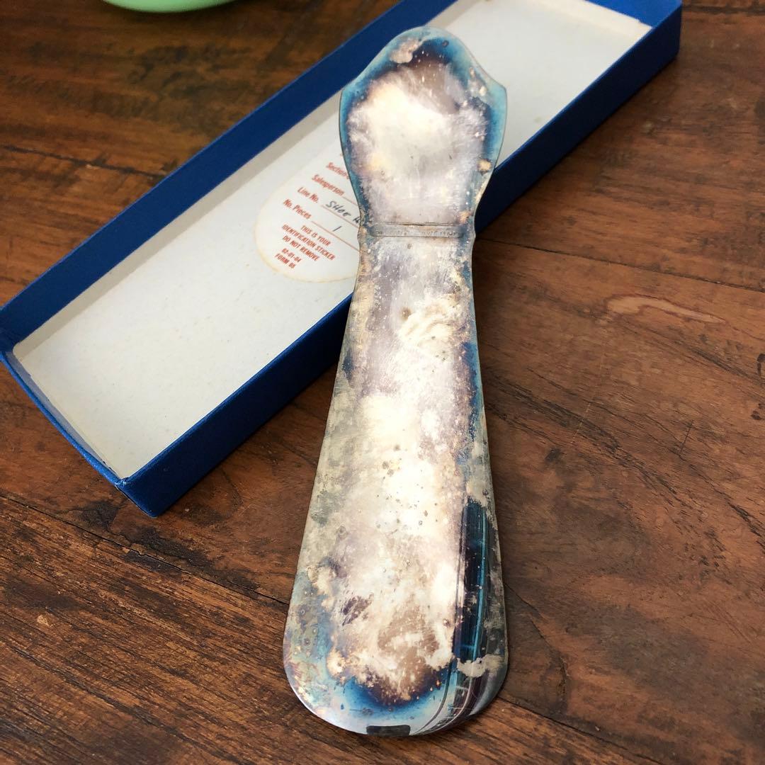 WALLACE SILVERSMITHS シューホーン　シルバープレート　銀仕上