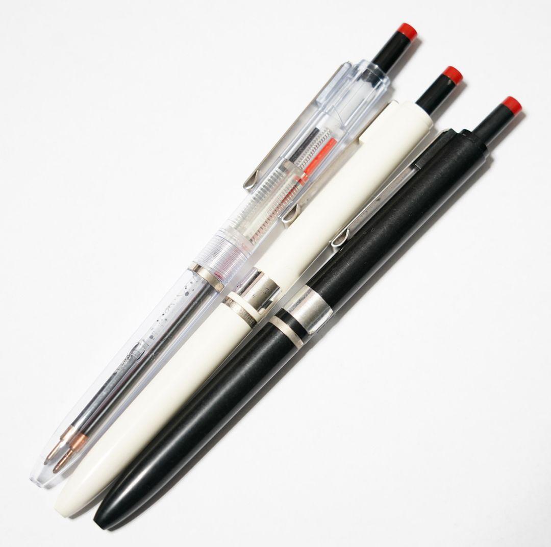 三菱鉛筆 SC-200 ボールペン 多機能ペン 廃盤 スイッチ式 3本セット