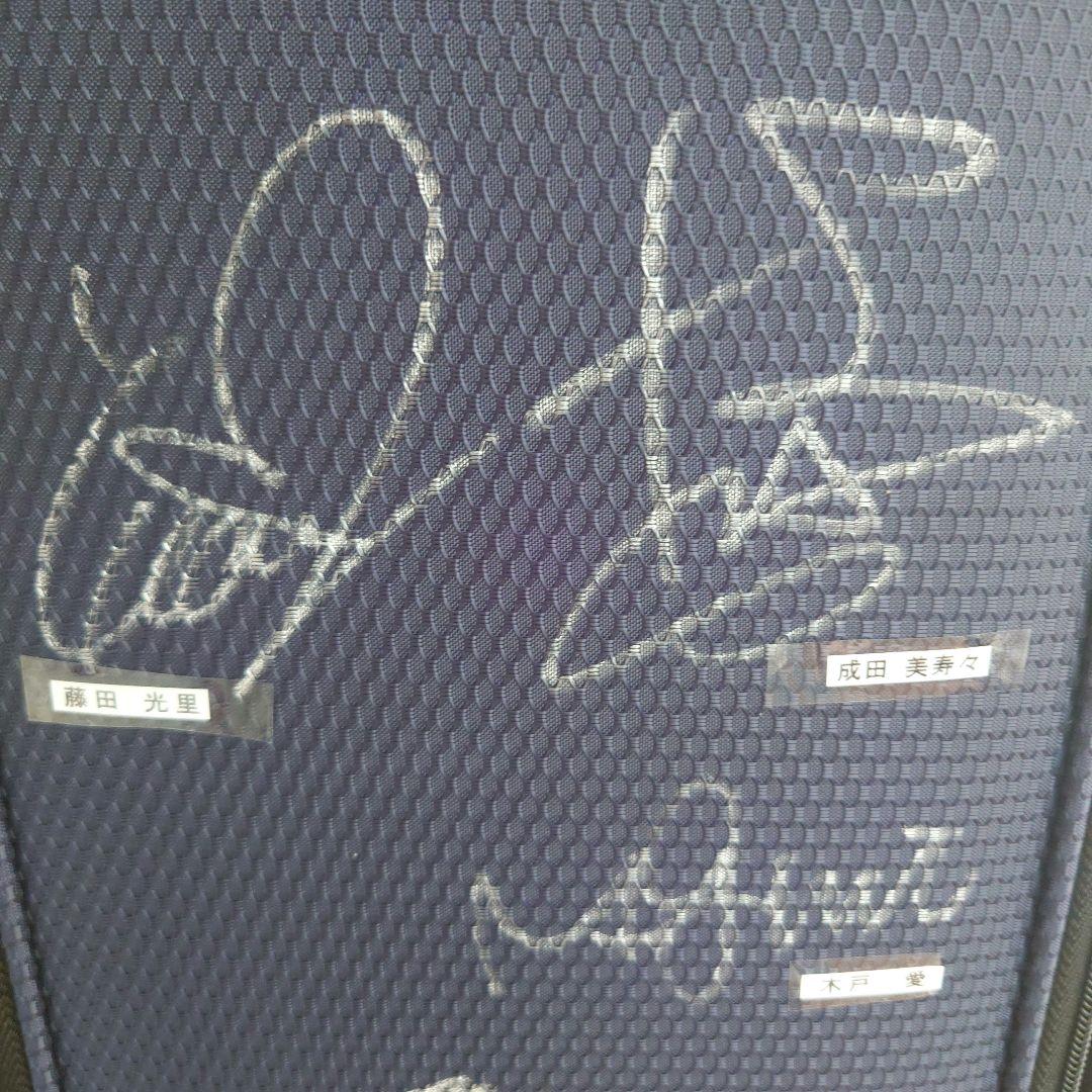 女子プロ6人サイン入り　ゴルフバック　 SRIXON