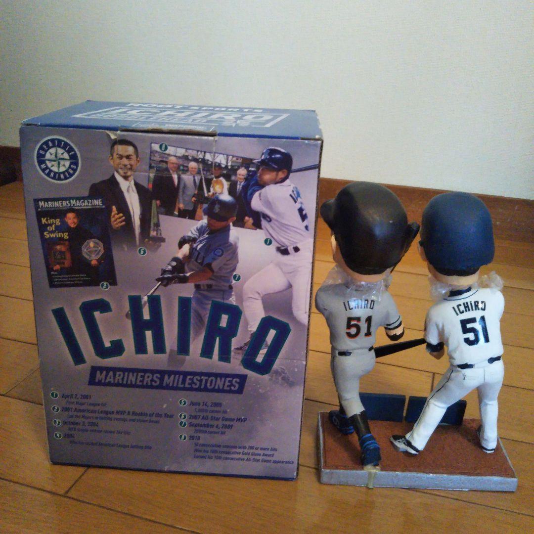 【y】イチロー ボブルヘッド 262HIT＆3000本安打 球場配布非売品