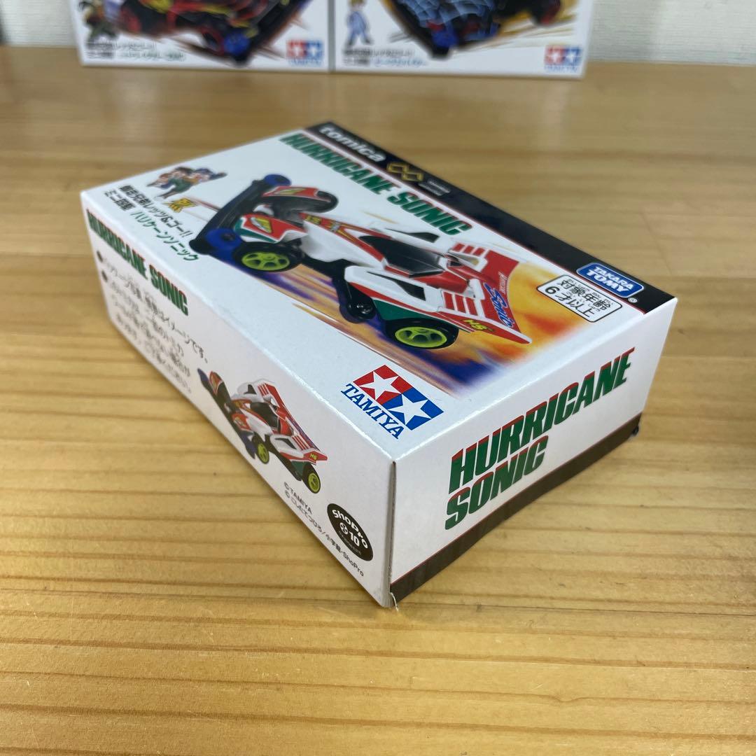 トミカ　爆走兄弟レッツ＆ゴー　マグナム　ソニック　トライダガー　ミニ四駆