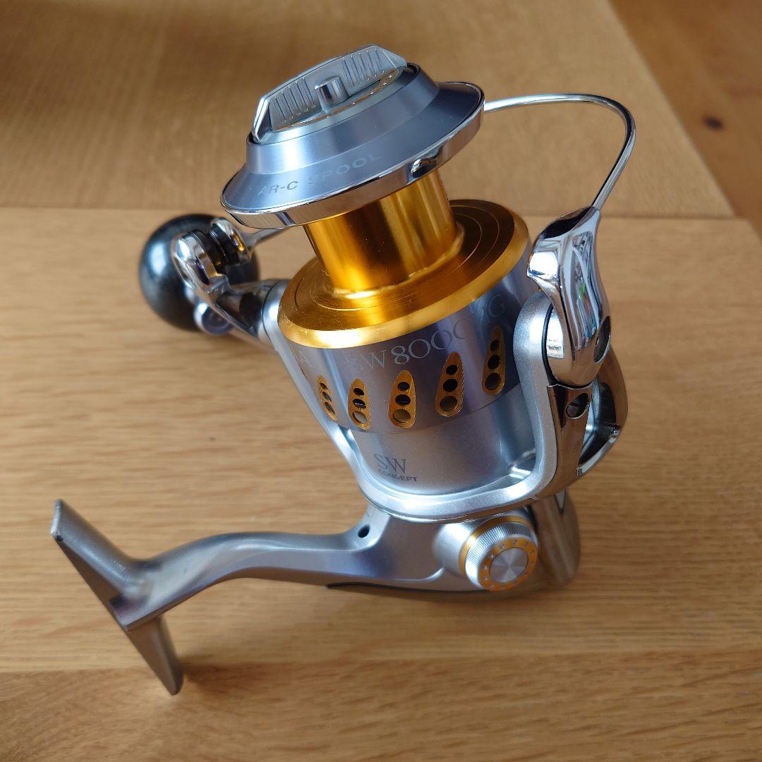 シマノ08ステラ　Sw8000HG　替えスプール付