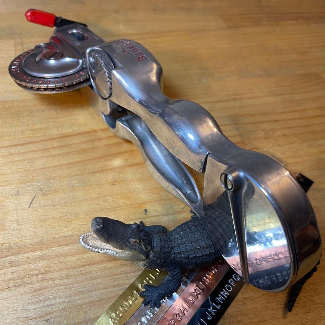 ■製品保証■【美品・機関良好】ダイモ DYMO M-2 アルミ無垢 173-15