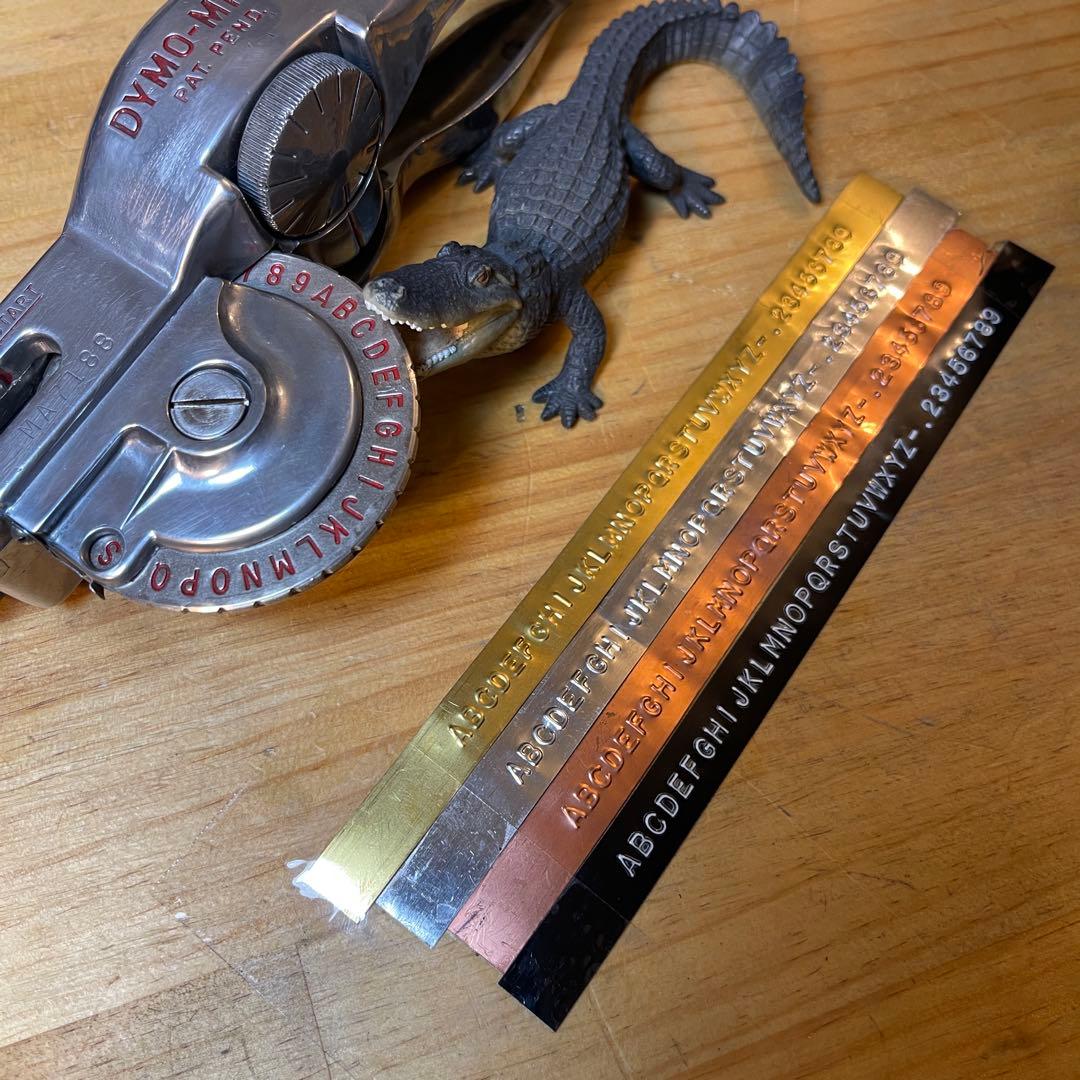 ■製品保証■【美品・機関良好】ダイモ DYMO M-2 アルミ無垢 173-15