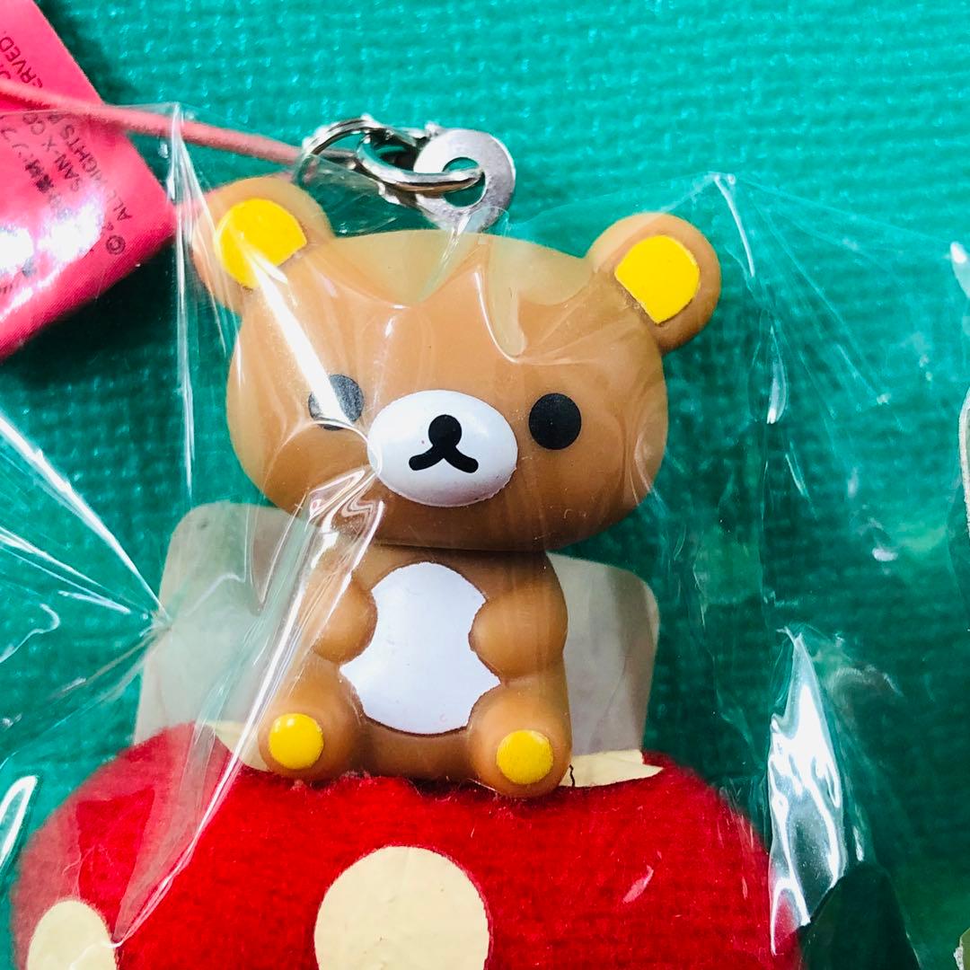 激レア★2011年製 リラックマ ソフビマスコット 森 4個セット