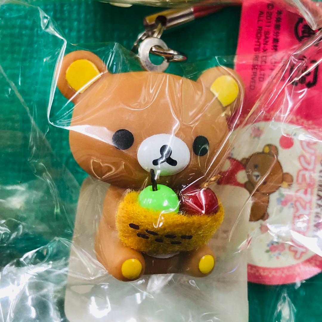 激レア★2011年製 リラックマ ソフビマスコット 森 4個セット