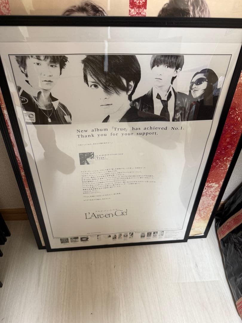 true 告知ポスター ラルク L'Arc