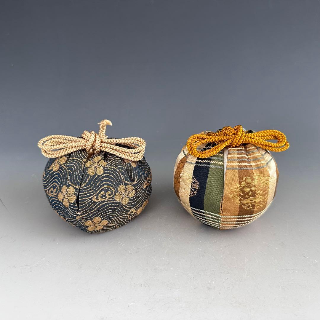 茶道具　丹波　大海　茶入　石田陶春　共箱　仕服二個入り　茶会　濃茶