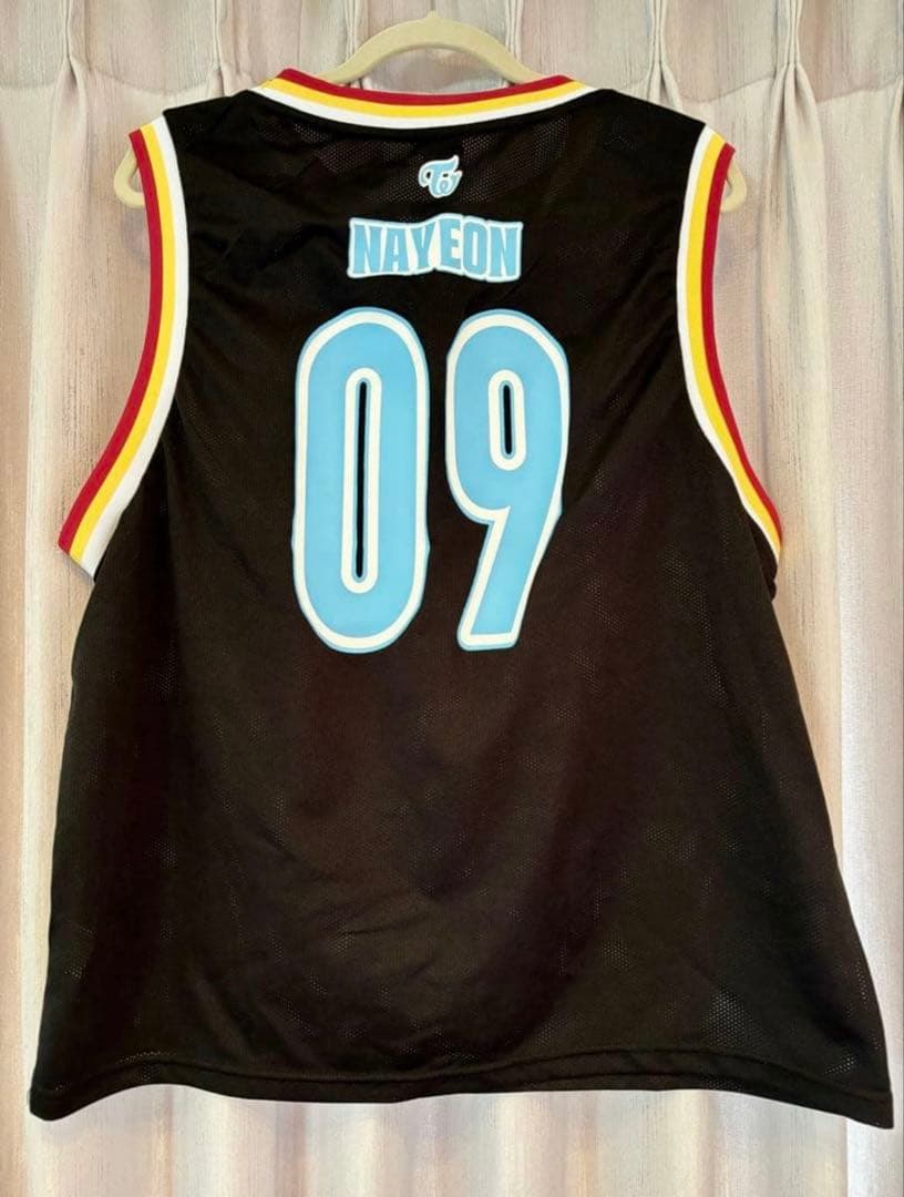 TWICE NAYEON 09 バスケットジャージ メッシュユニフォーム