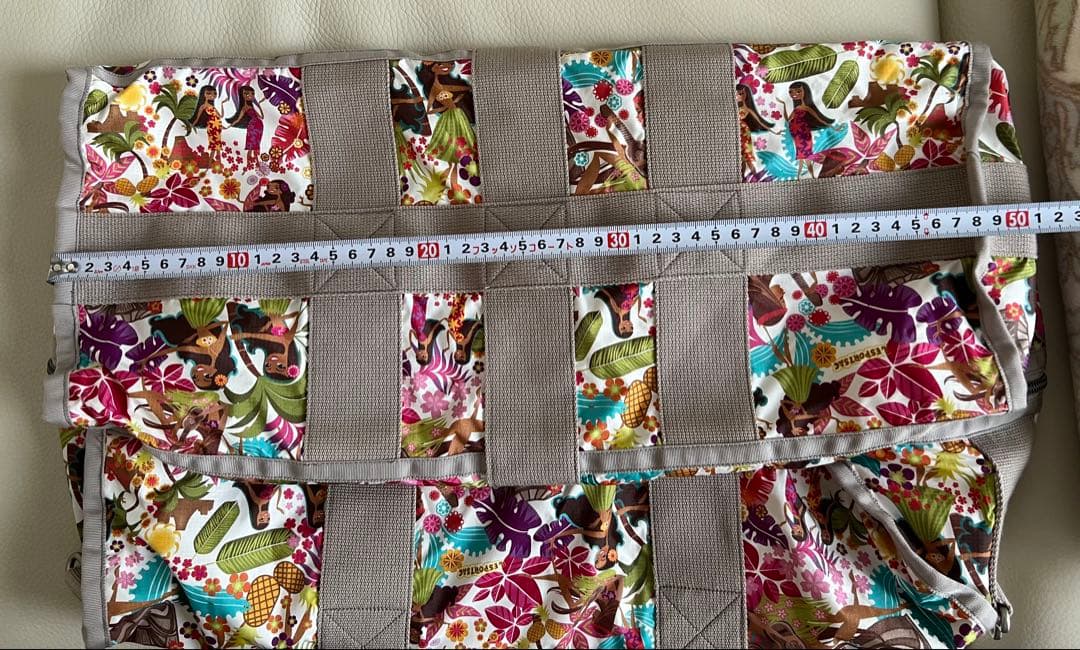 【新品未使用】レスポ　ハワイ限定フラガール　ラージウィークエンダー＆ポーチ