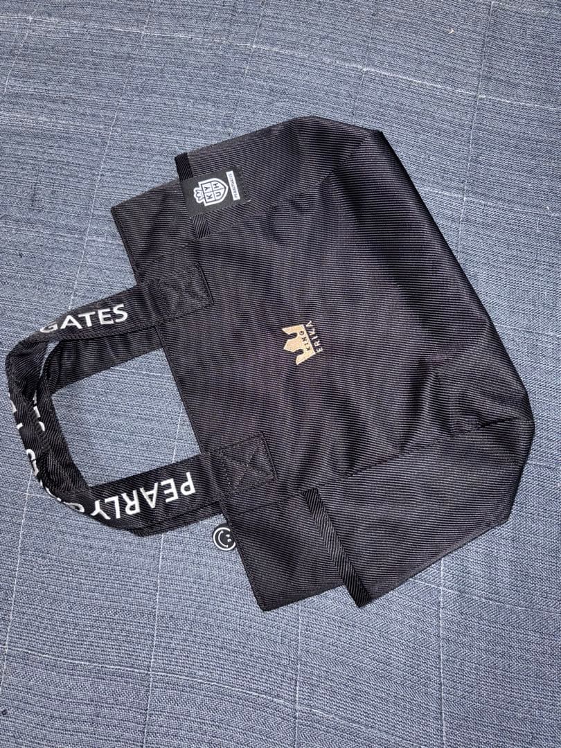 （美品）パーリーゲイツ 、原英莉花コラボ、限定デザイン、カートバッグ、ブラック色