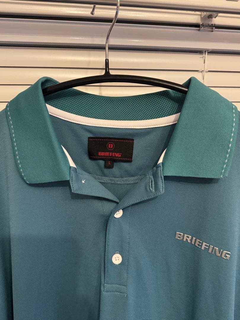 BRIEFING 長袖ポロシャツ