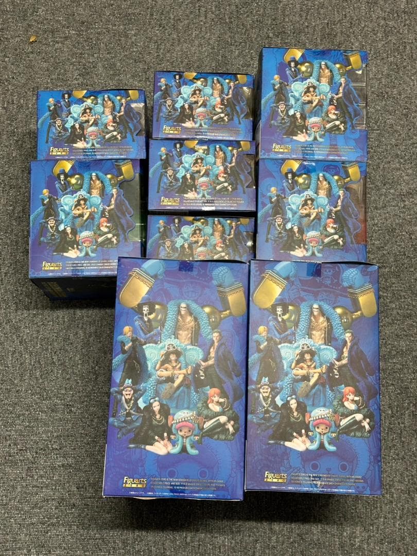 フィギュアーツZERO 20th ワンピースフィギュア9体セット