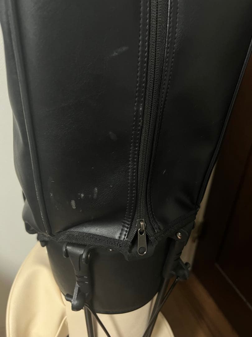 JONES キャディバッグ アイボリー/ブラック