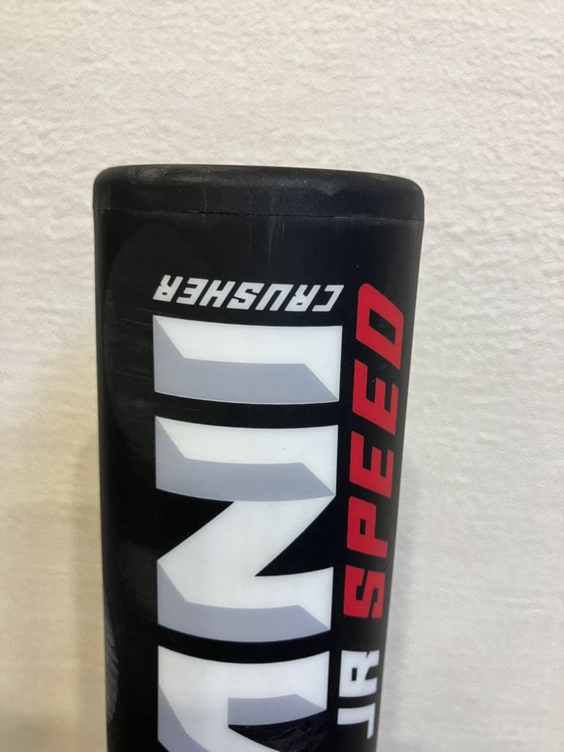 美品　赤ワニクラッシャー少年軟式バット 78cm 2試合のみ