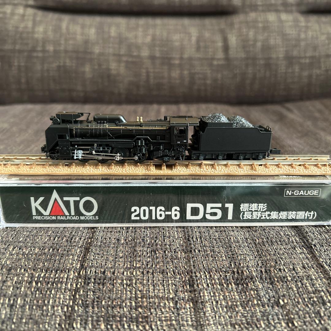 KATO 2016-6 D51 蒸気機関車 Nゲージ 集煙装置付
