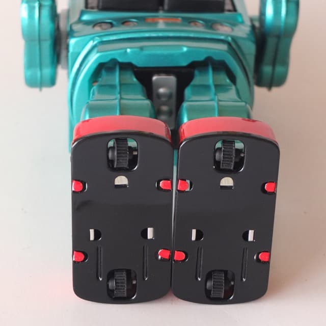 美品メタルハウス 流星魔神[希少メタリックグリーン] ティントイロボット1体付き