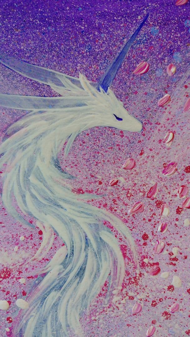 【花風の白龍】私の作品 一点物原 画販売