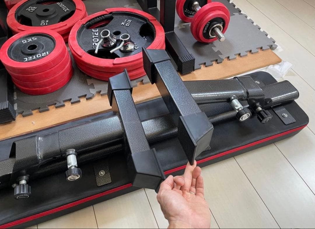 ベンチプレスセット GronG iROTEC 引き取り限定‼️