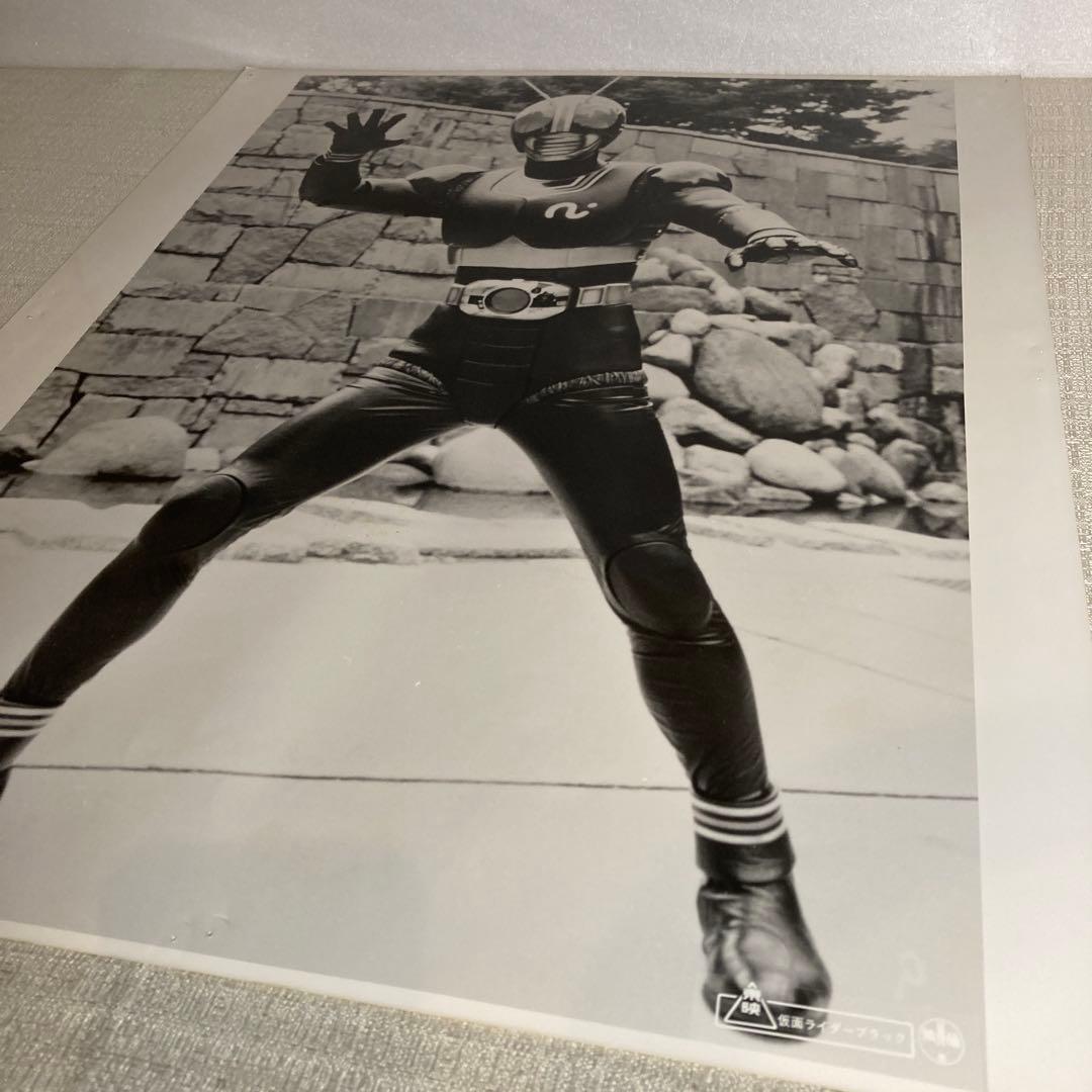 仮面ライダー BLACK 仮面ライダーブラック スチール写真　2枚　1988年