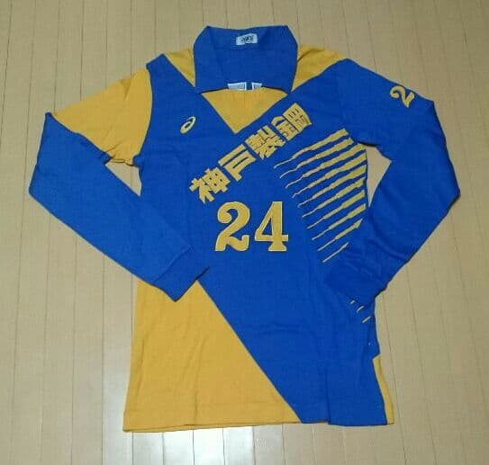 アシックス社製 神戸製綱 男子バレーボール 実使用ユニフォーム