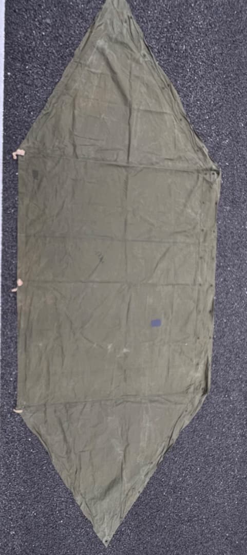 米軍 軍幕　US パップテント 80年代 シェルターハーフ #14