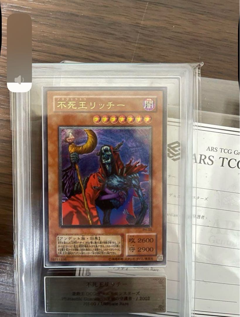 不死王リッチー レリーフ　ARS10 極美品